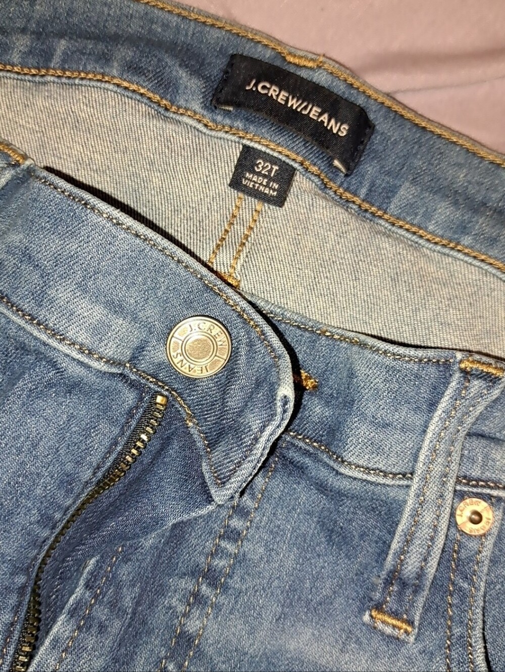 J.Crew High-Rise Light Blue Denim Jeans